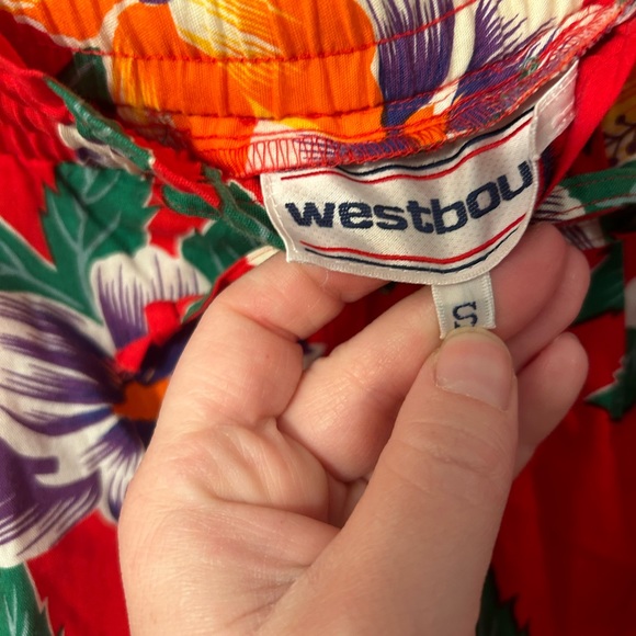 Vintage Deadstock Floral Pants - Picture 3 of 10